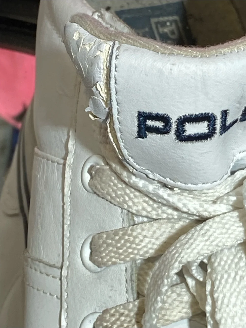 Polo by Ralph Lauren White Men's Sneakers